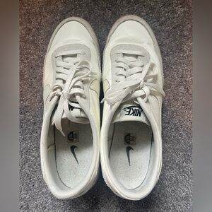 Nike Classic White Lace-Up Sneakers